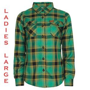 DIXXON FLANNEL - COOL RUNNINGS Flannel Shirt - Women's Large